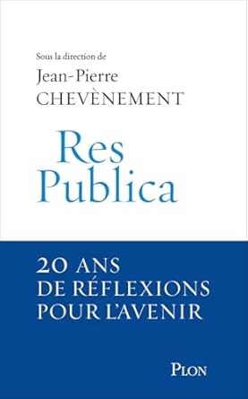 Publication du livre collectif de la Fondation Res Publica