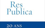 Publication du livre collectif de la Fondation Res Publica